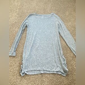 Womens Heather gray tunic size small
